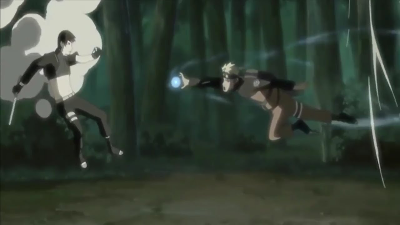 Naruto vs sai fight
