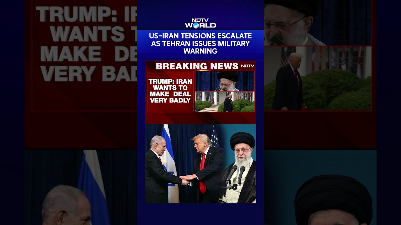 Iran Warns US Against Attack, Threatens Retaliation On Bases