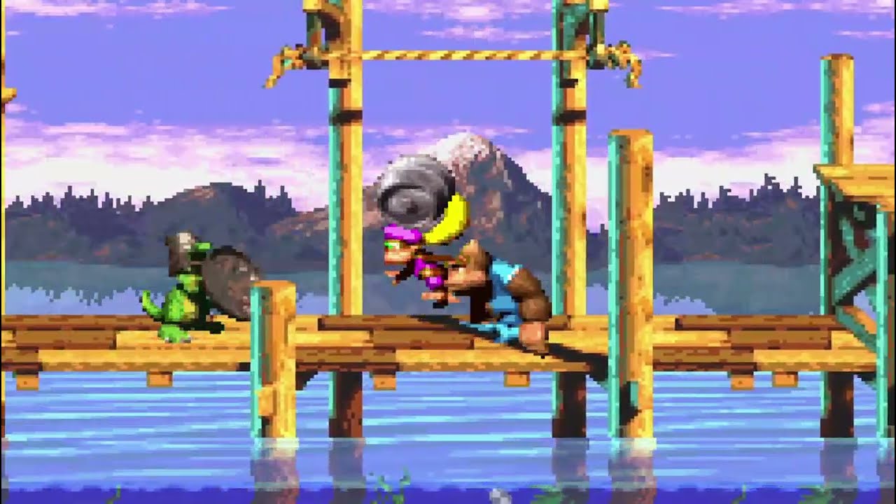 Donkey Kong Country 3; World 1 - Lake Orangatanga