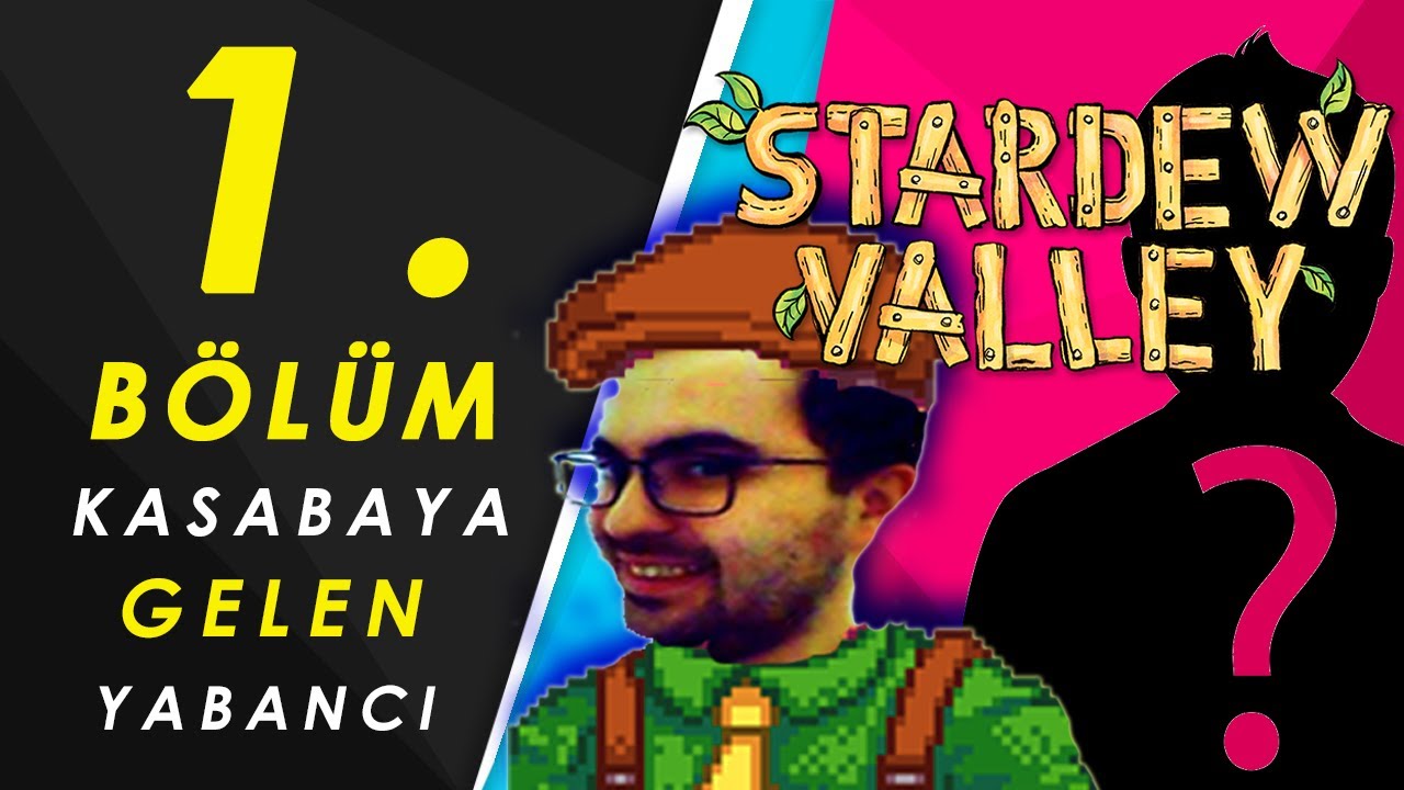 KASABAYA GELEN TUHAF YABANCI 🕵️ (Stardew Valley Türkçe) #1