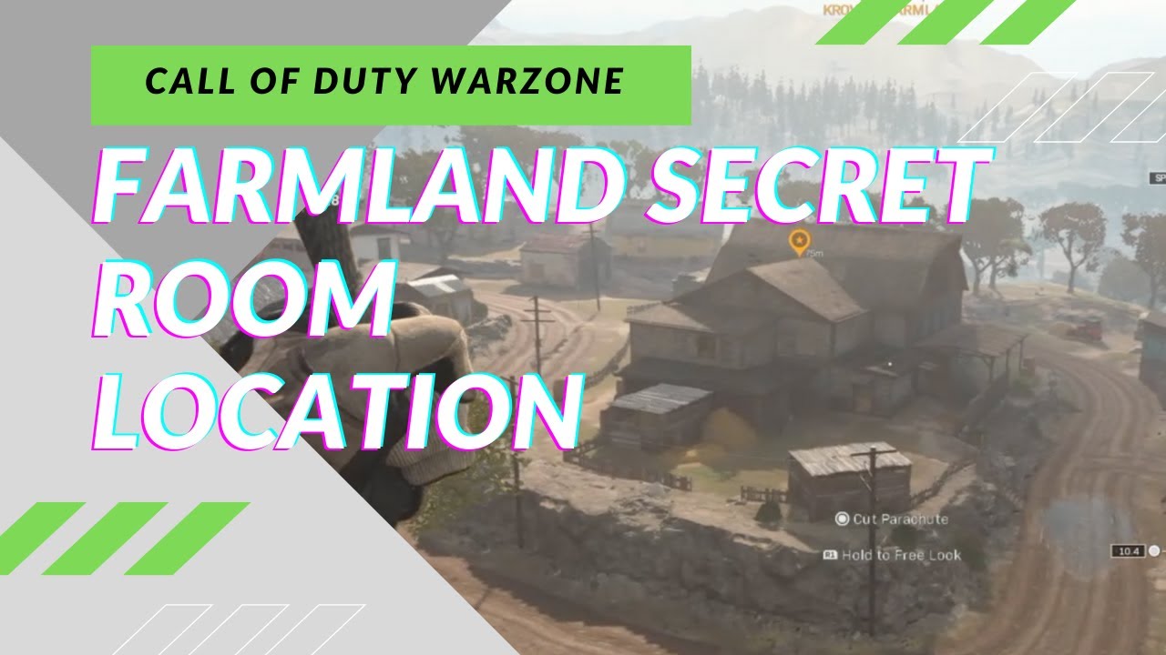 Расположение секретной комнаты в Farmland Call of Duty Warzone