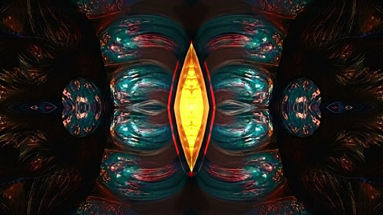 Path To Elda - Dream Factory (4k Fractal Kaleidoscope Visualizer, Shoegaze, Art Pop, Indie Rock)