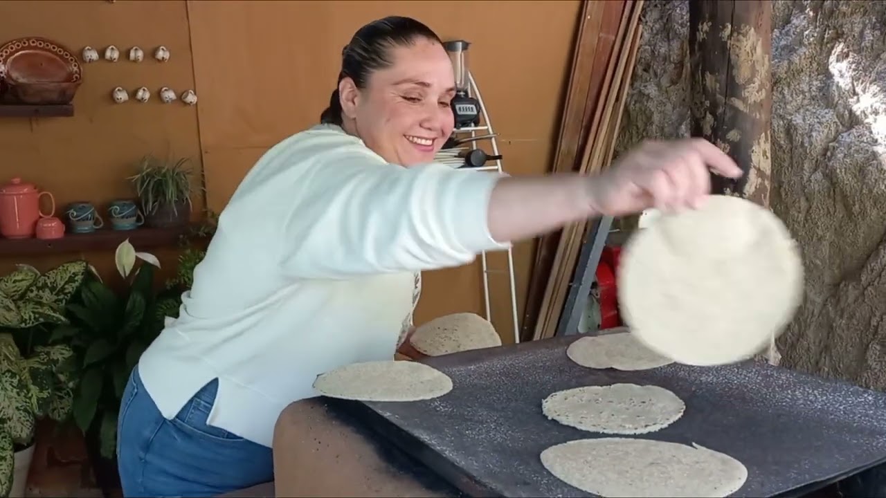 ¡Del maíz al sabor !tostadas y sopes pellizcados