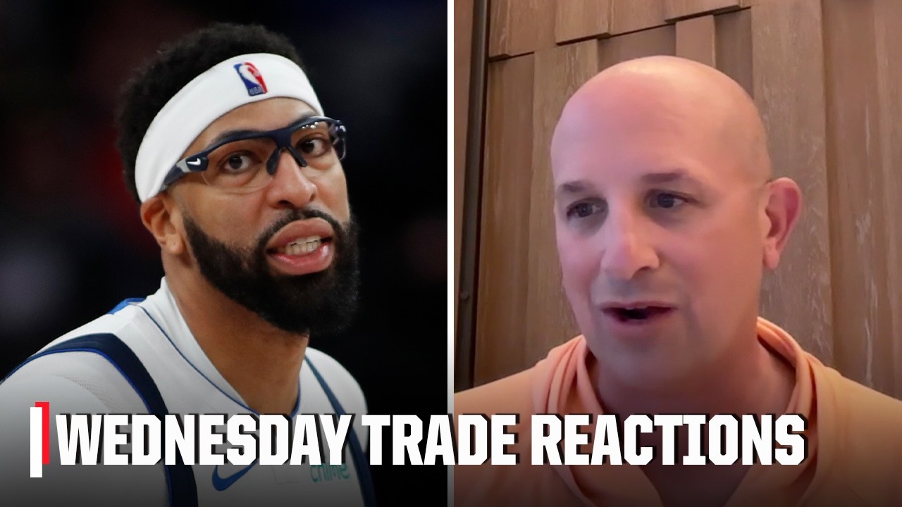 WEDNESDAY TRADE REACTIONS 🔥 Bobby Marks says AD trade was the 'BEST MOVE' for the Mavs | NBA on ESPN