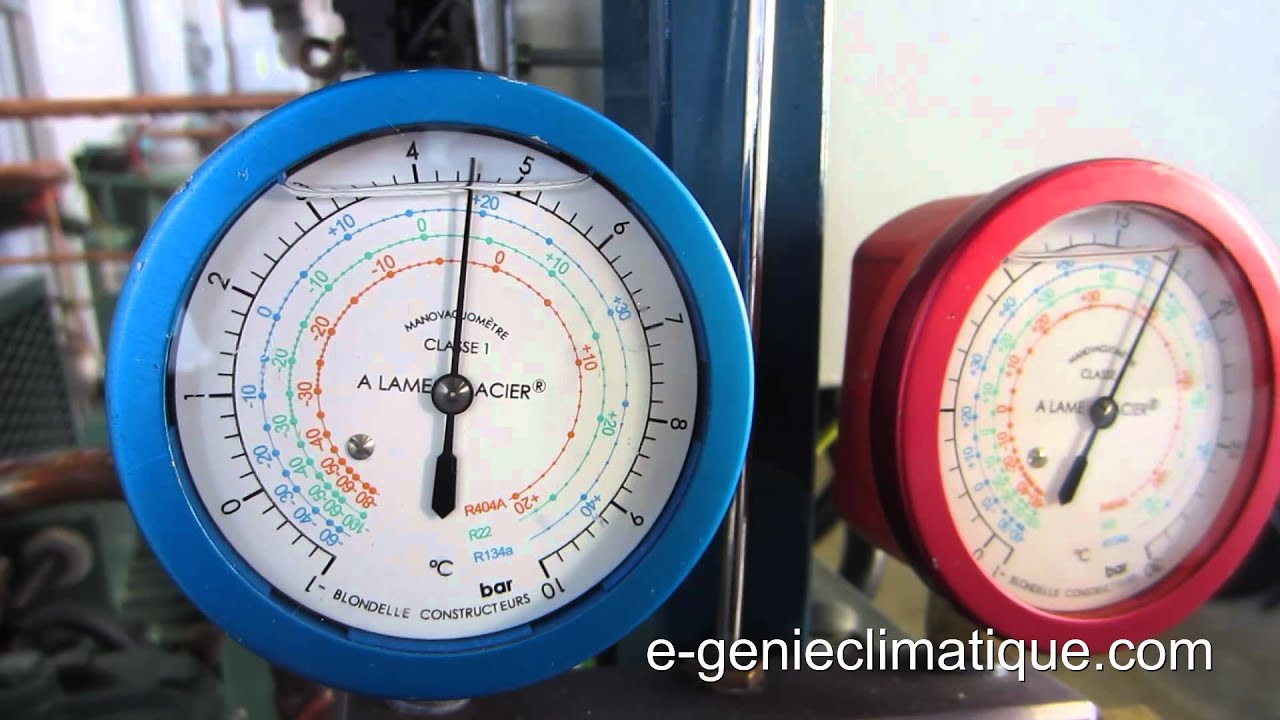 Froid24-La régulation pressostatique-réglage du pressostat BP régulation