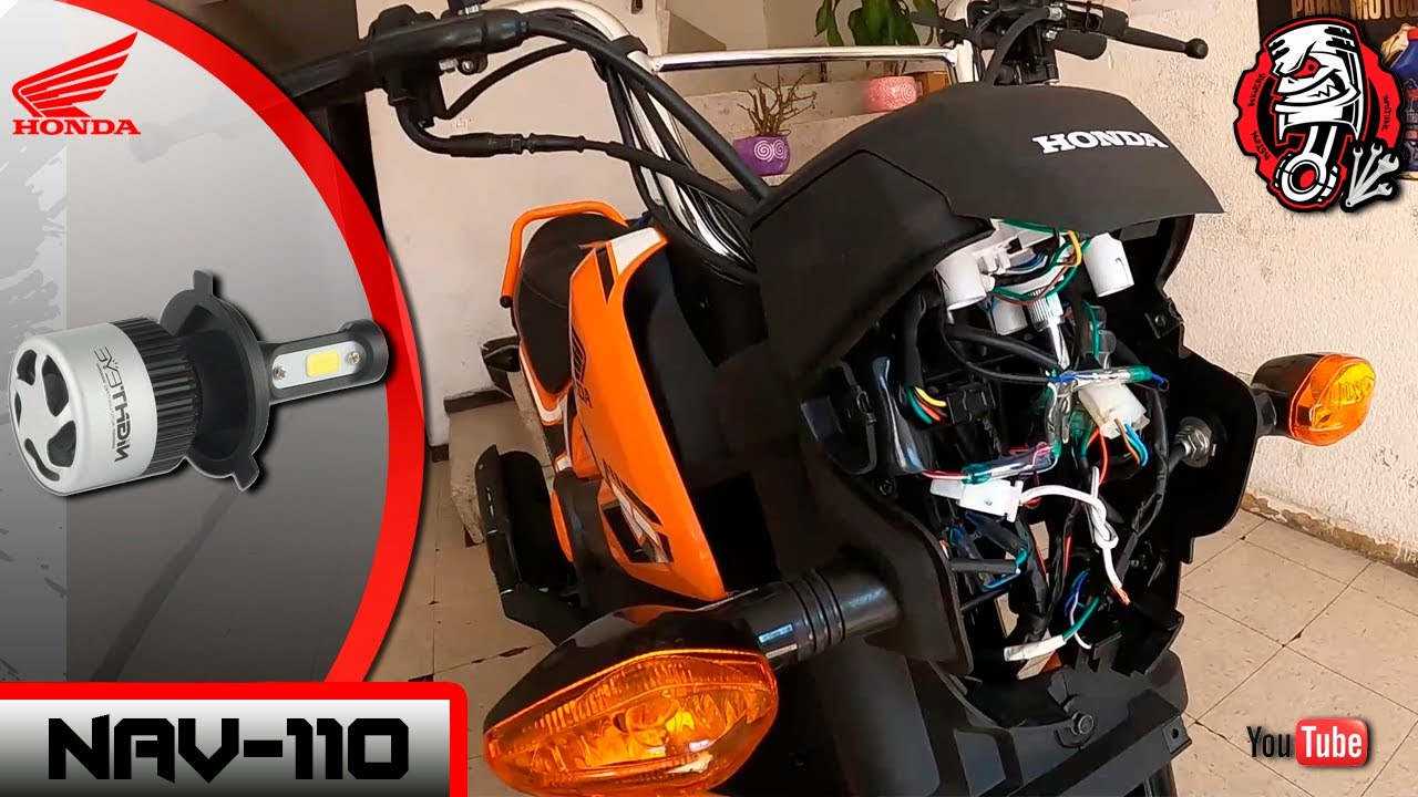 755 | Honda Navi-110 Conversión De Alterna A Luz Directa