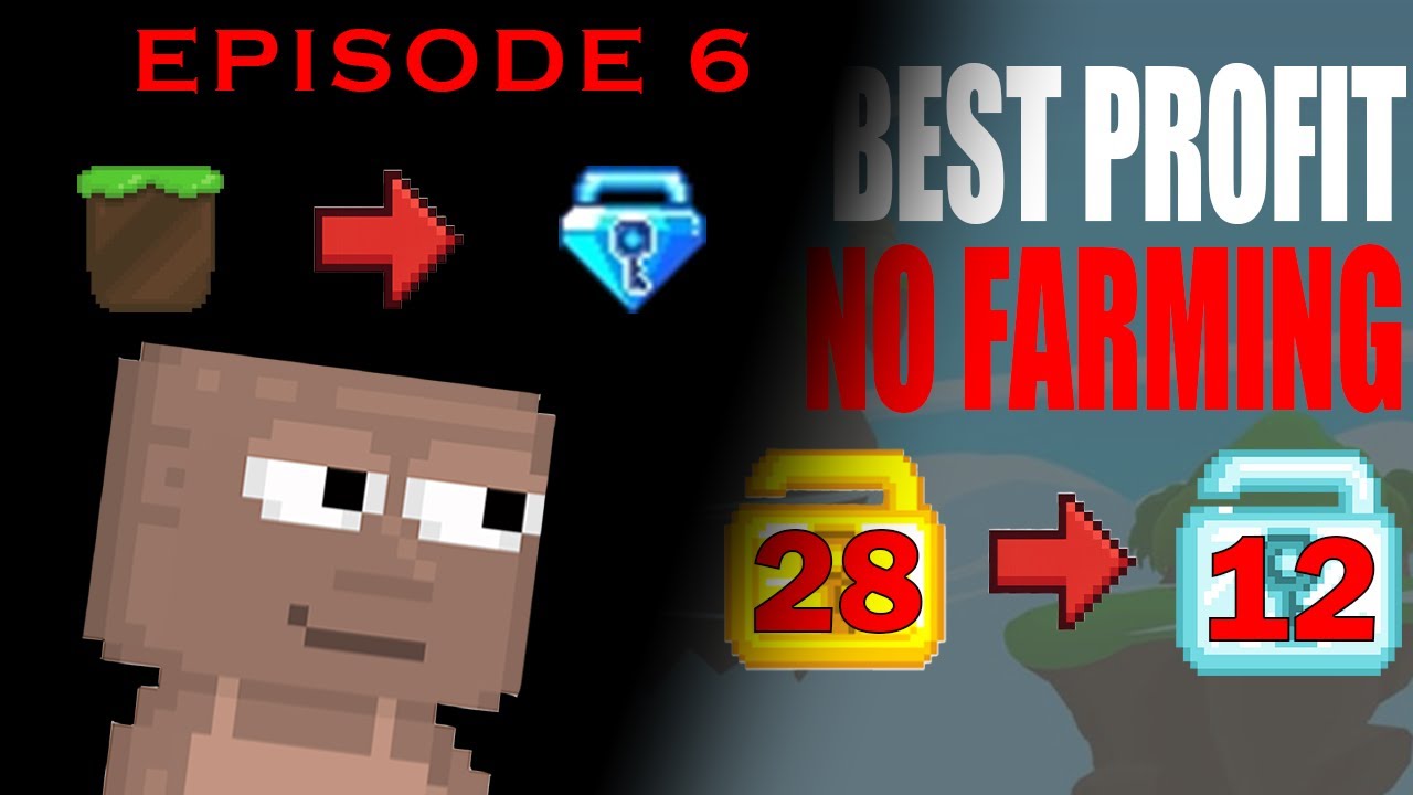 BEST PROFIT!!! NO FARMING!!! LASY PROFIT!!! | DIRT TO BGL EPISODE 6 | GROWTOPIA PROFIT 2026