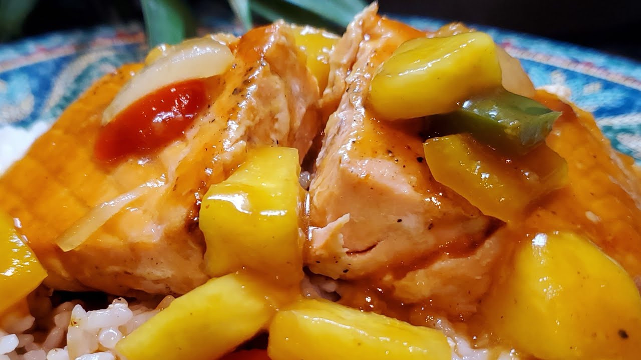 El SECRETO del Salmón con Piña Agridulce | No volverás a comer Salmón de otra forma!