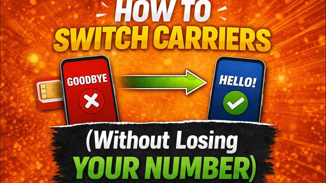 How to Switch Carriers (Without Losing Your Number)