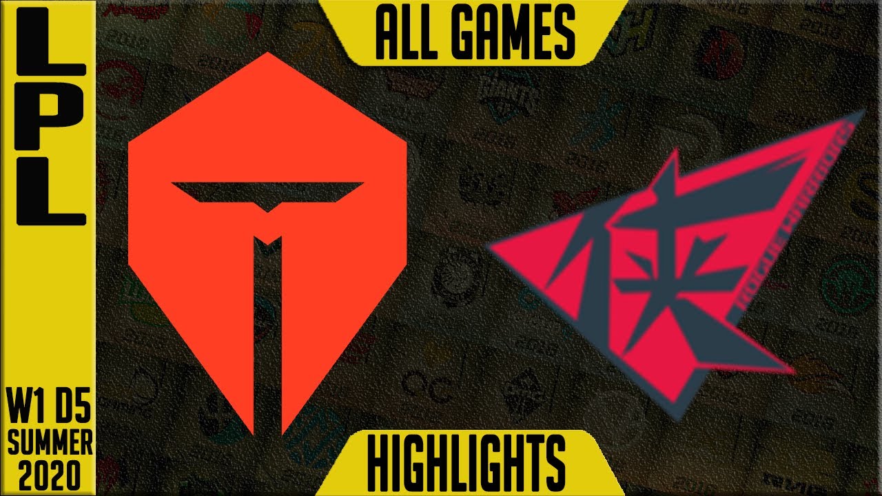 TES vs RW Highlights ALL GAMES | LPL Summer 2020 W1D5 | TOP Esports vs Rogue Warriors