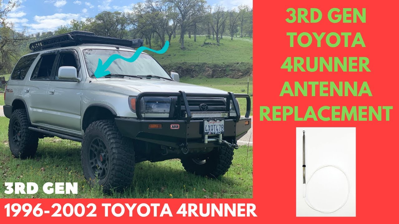 Замена антенны с электроприводом Toyota 4runner