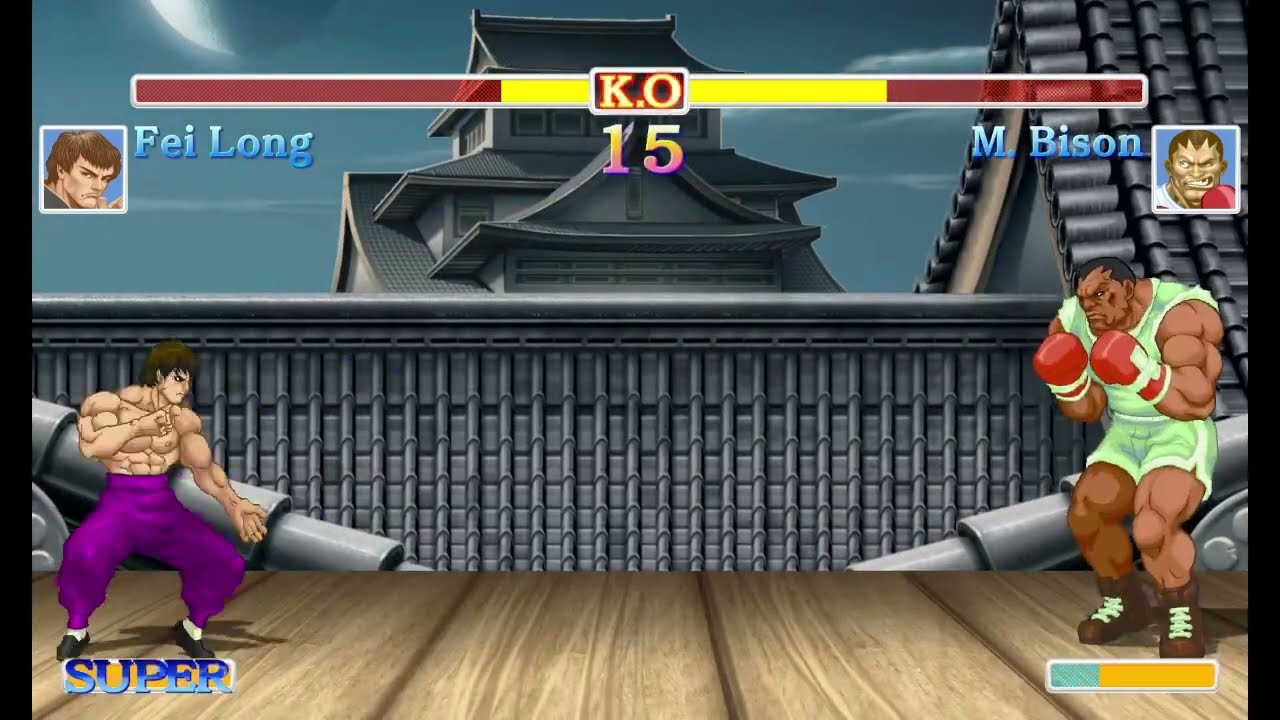 【STREET FIGHTER】CPU vs CPU
