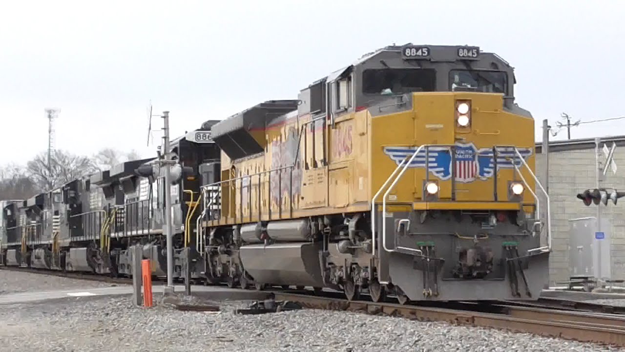 [2A] NS Trains from Morning to Evening, Part 1/2, Railfanning Macon GA, 02/21/2016 ©mbmars01