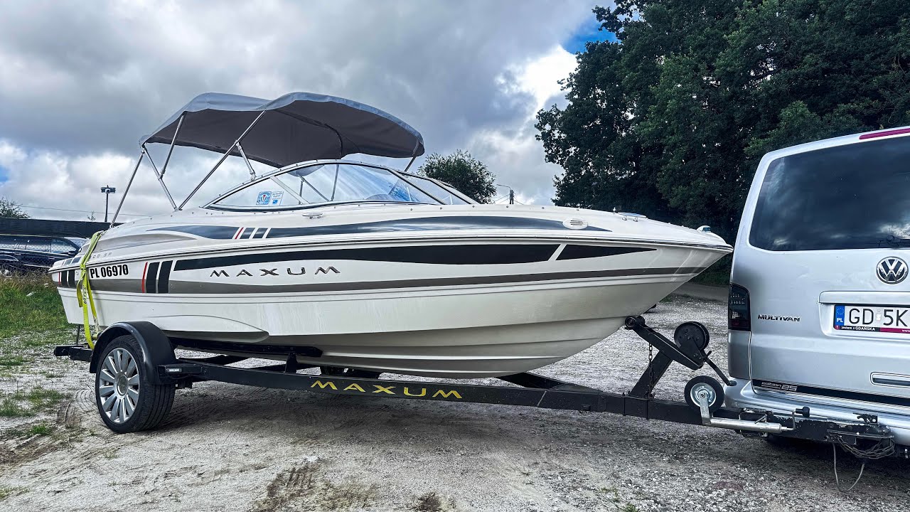Łódź Maxum 1800sr  3.0 mercruiser przyczepka gratis wszystko zarejestrowane