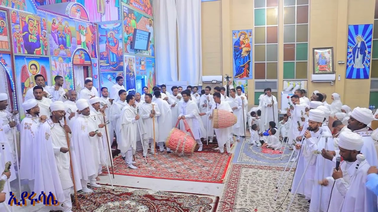 ብምኽንያት ዓመታዊ ክብረ በዓል ቅድስት ድንግል ማርያም ኪችነር ብቤተ ክህነት ዝቐረበ ወረብ 2025። Eritrean Orthodox Tewahdo wereb.