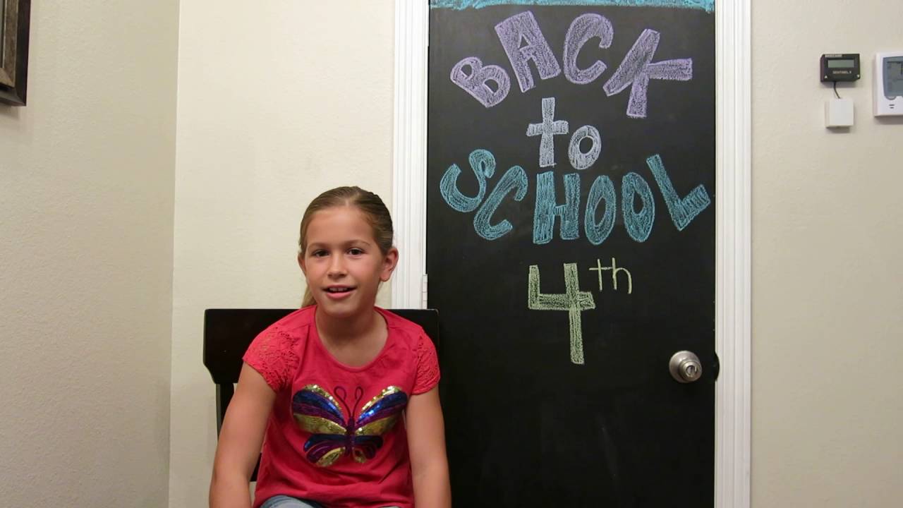 Annie fourth grade interview