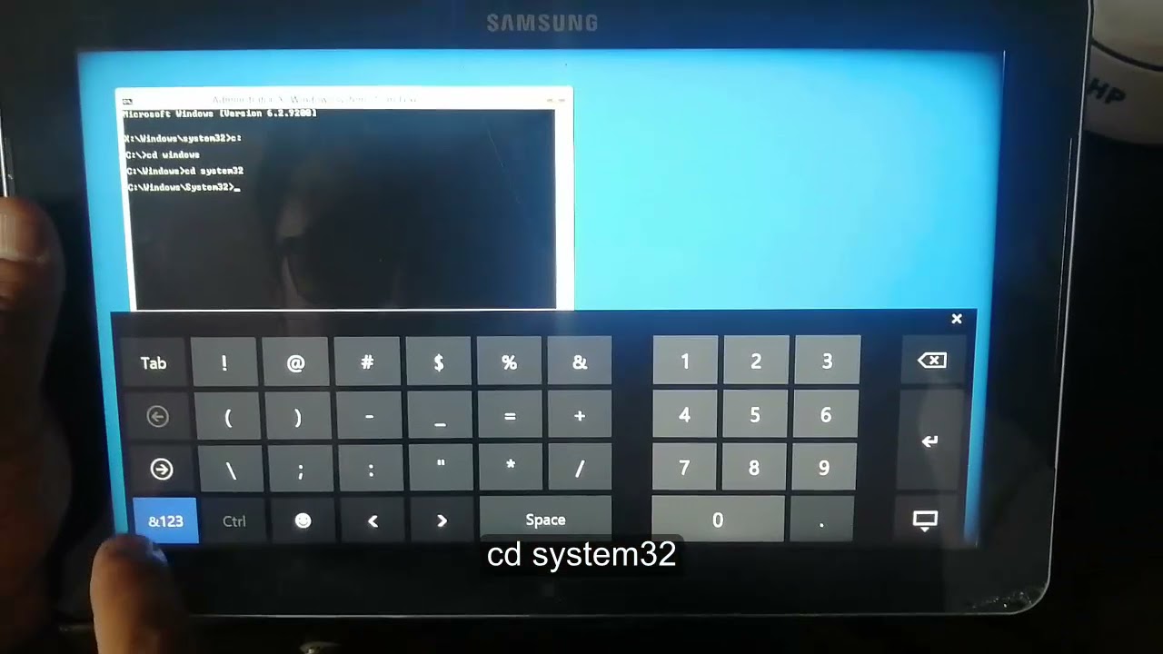 Samsung ATIV Smart PC 500T  Reset  Password avec un simple solution