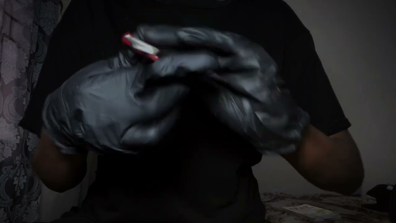 ASMR HAIRSTYLIST DOES YOUR HAIR WITH GLOVES AND SCISSORS 