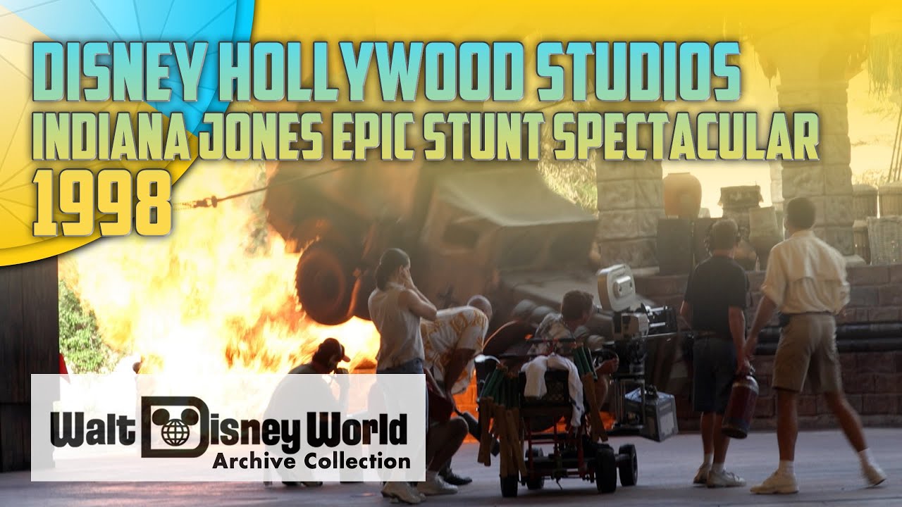 Disney Hollywood Studios 1998 | Indiana Jones Stunt Show | Walt Disney World Archive Collection