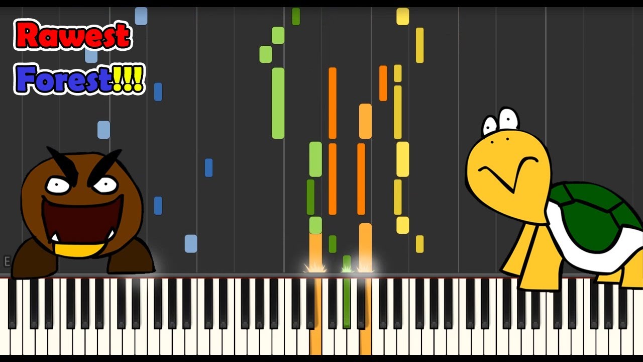 [Synthesia] Super Mario RPG - Rawest Forest