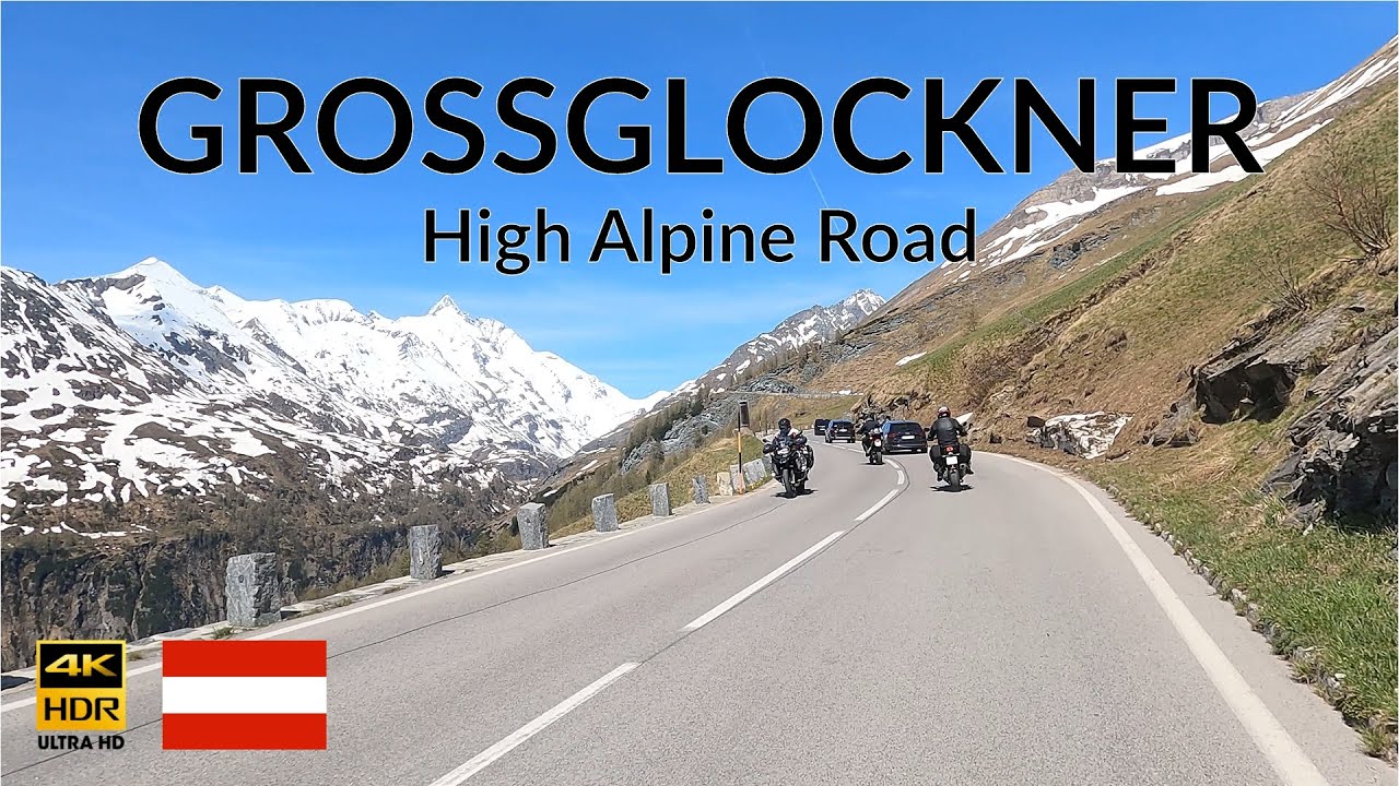 4K Driving the Grossglockner High Alpine Road | 4K Scenic Drive | Full Video | 4K Driving 2024