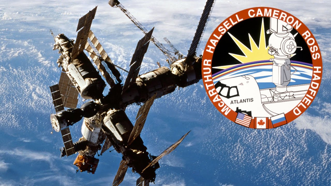 STS-74 goes to the MIR Space Station (1995)