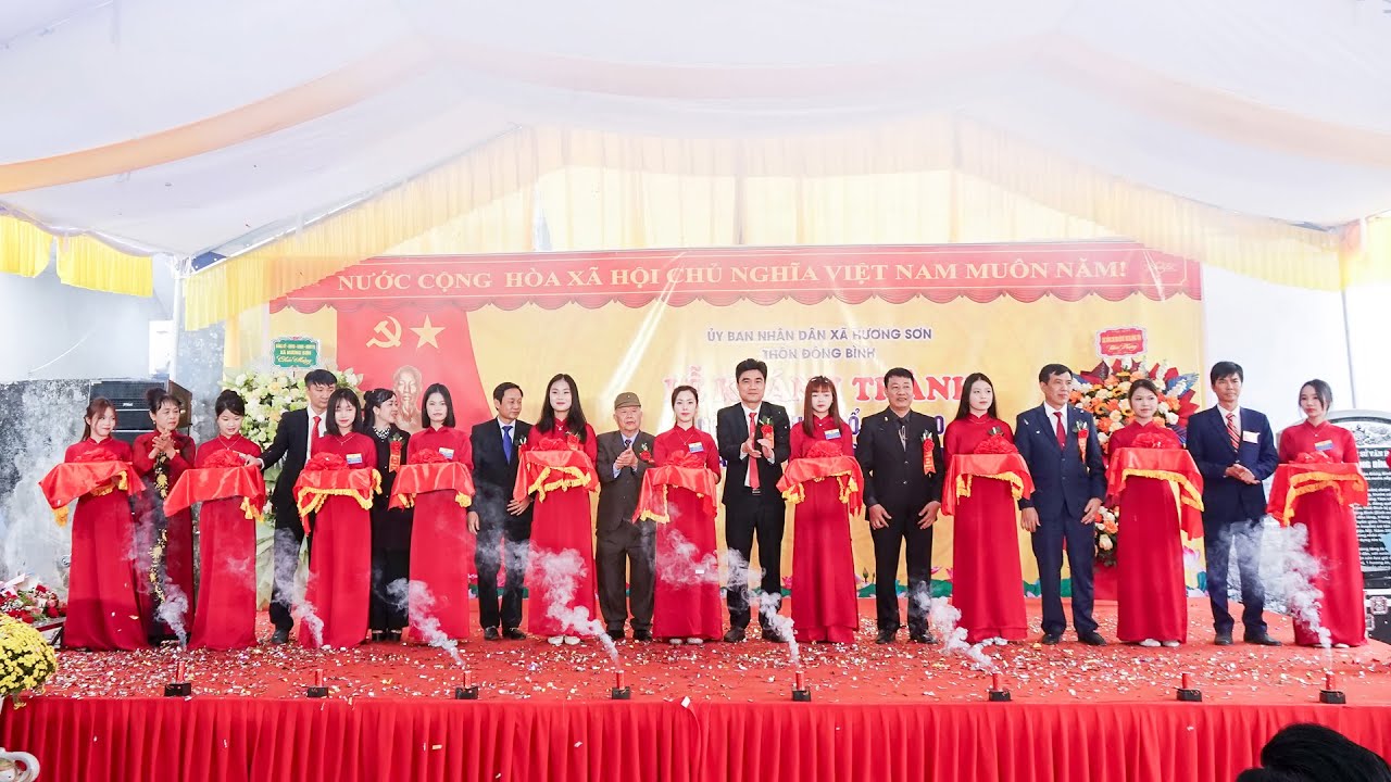 LỄ KHÁNH THÀNH ĐÌNH LÀNG THÔN ĐÔNG BÌNH XÃ HƯƠNG SƠN TP HÀ NỘI NGÀY 14 /12 / ẤT TỴ