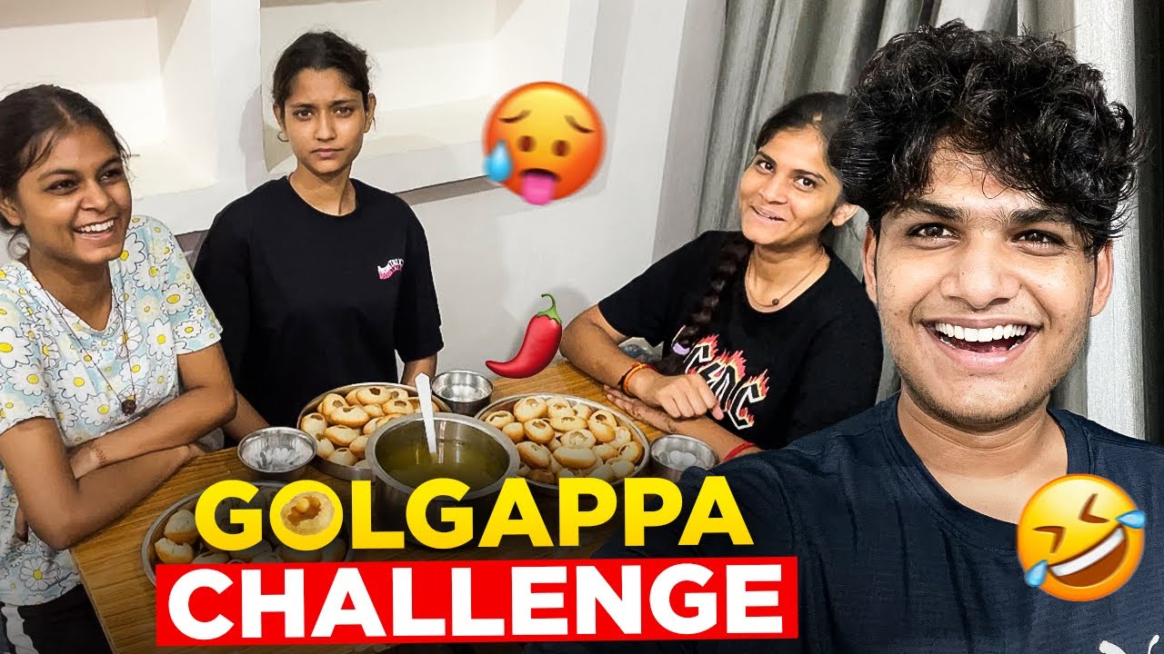 SPICY GOL GAPPA CHALLENGE 🌶️😨| PYARE POINT