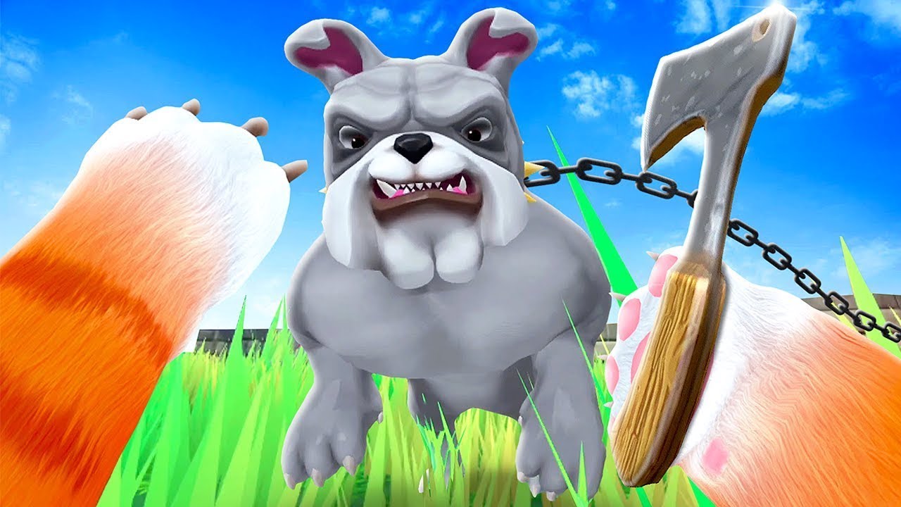 قدرت اهرب من بيت العجوز !😨 قابلني كلب شرس في الشارع !؟😭 I Am Cat VR
