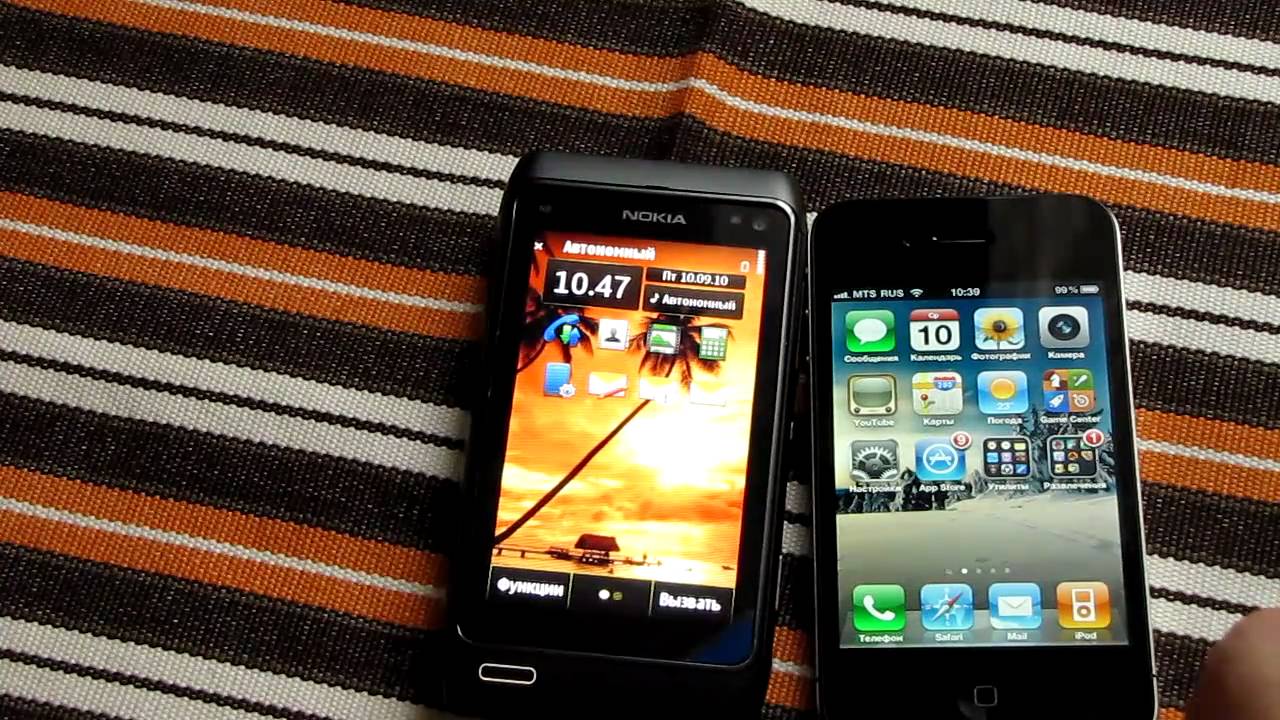 Nokia N8 Против Iphone 4 (часть 2)