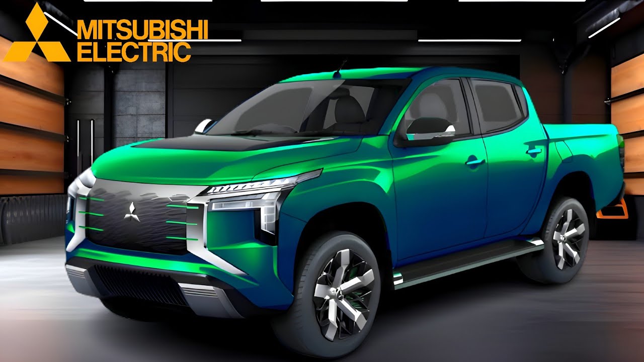 New-Gen 2025 Mitsubishi EV Pickup Truck ⚡⚡