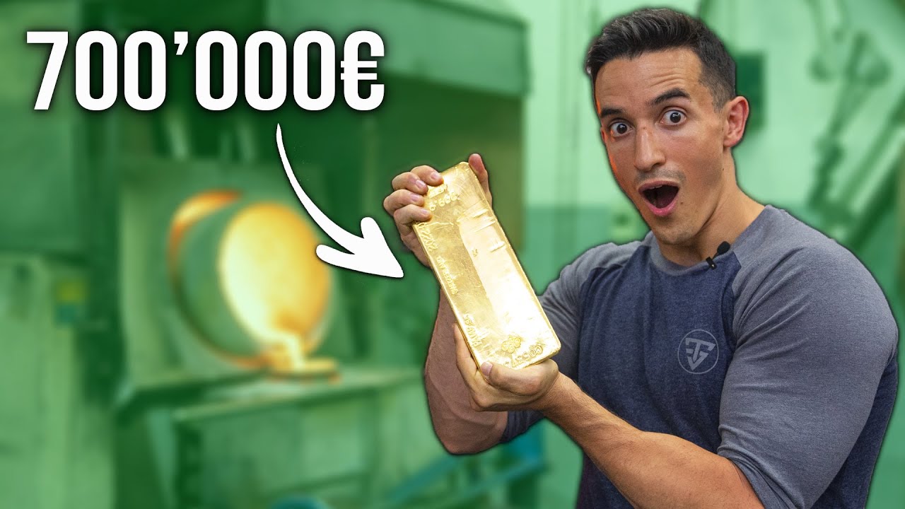 JE VOLE UN LINGOT D'OR À 700'000€ !!