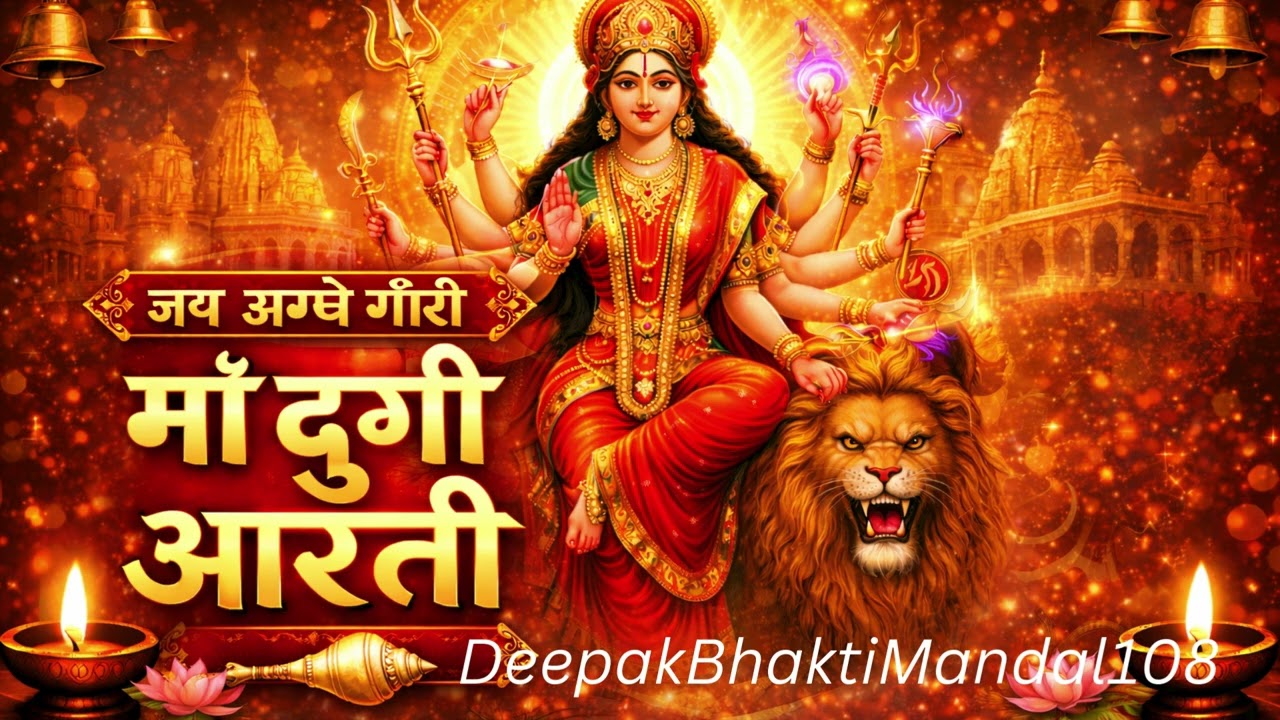 जय माता दी ❤️ Maa Durga Aarti | Durga Mata Bhajan | Navratri Special Durga Aarti 2026 #aarti