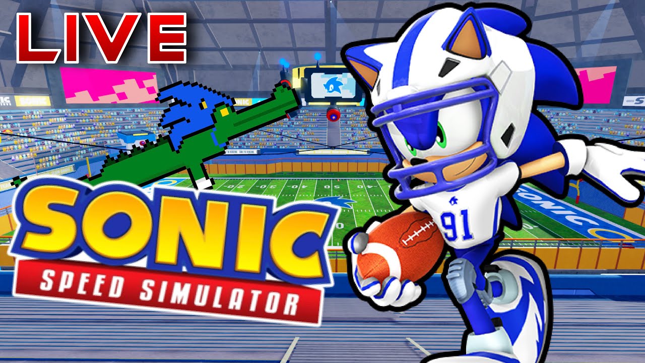 Football Sonic - Sonic Speed Simulator Live