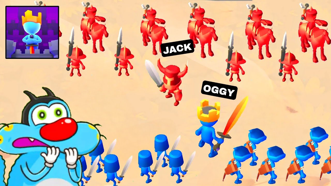 OGGY BECAME KING AND TAKEOVER JACK CASTLE IN KING OR FAIL GAME