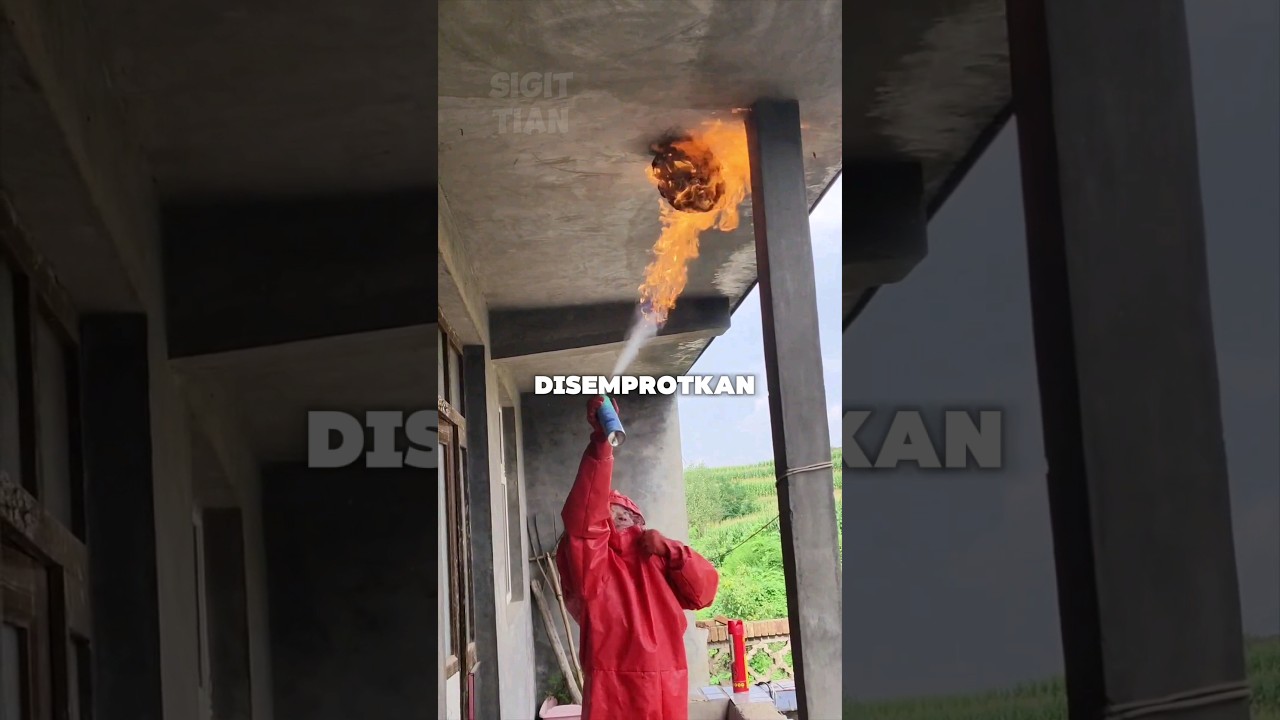 Cara paling ampuh untuk menghilangkan saarang tawon