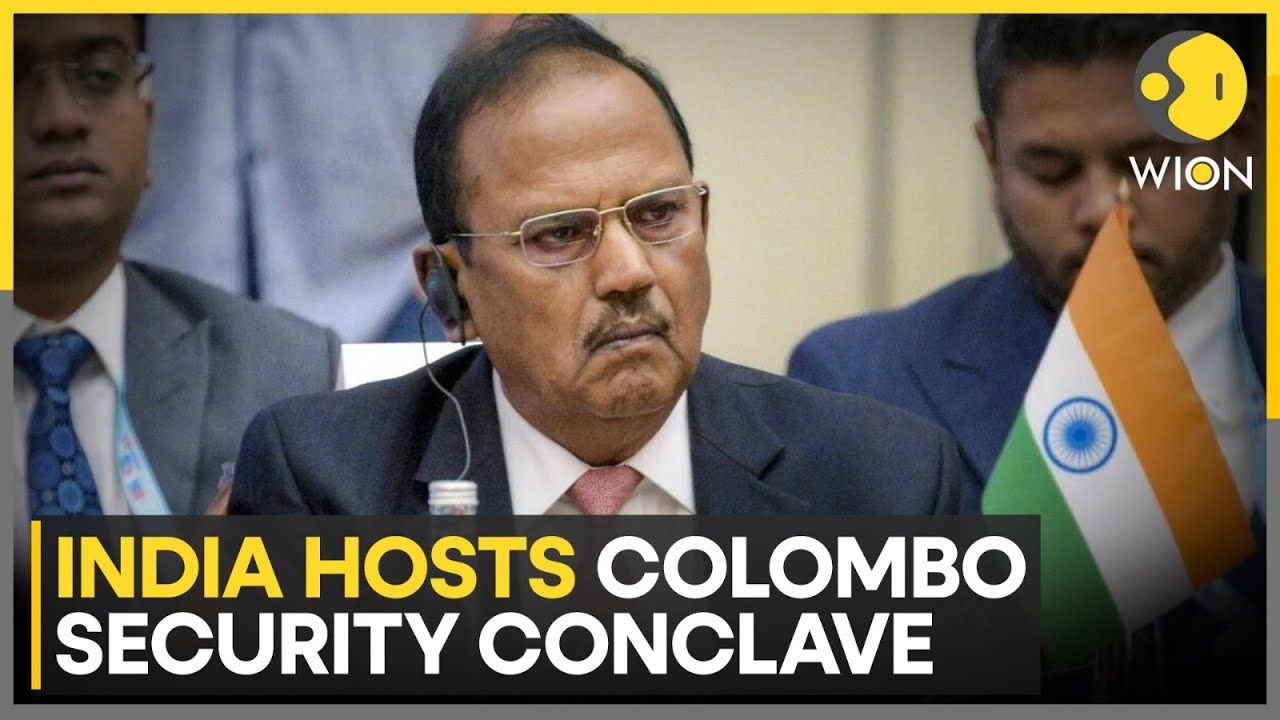 Colombo Security Conclave: India Hosts 7th Colombo Security Conclave | Led by NSA Ajit Doval | WION