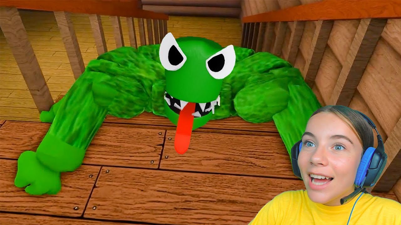 Я ЗЕЛЁНЫЙ ПАУК из РАДУЖНЫХ ДРУЗЕЙ в ROBLOX!