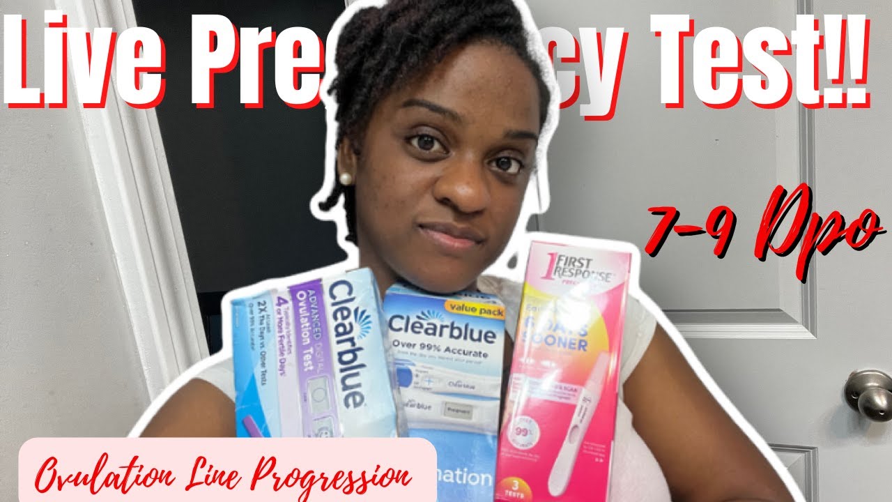 LIVE PREGNANCY TEST!! | OVULATION LINE PROGRESSION |TTC CYCLE# 2 | Testing After A Miscarriage!!