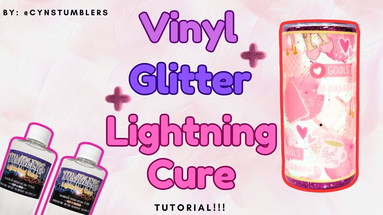 How to Vinyl Wrap an Epoxy Tumbler so it Shines and Sells