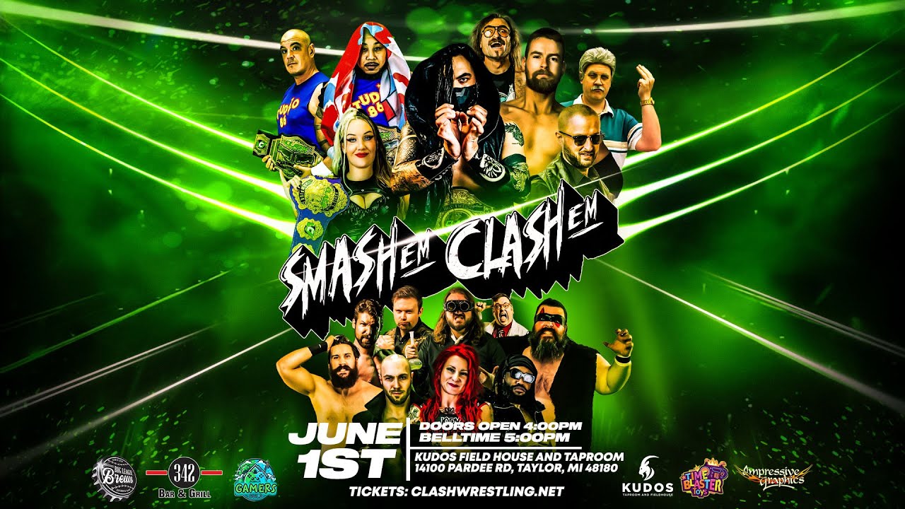 FULL EVENT: SMASHEM CLASHEM – Zach Gowen, Jody Threat, Juntai, Gavin Quinn and MORE!
