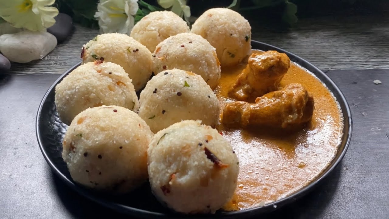 Instant breakfast with 2 cup rice rava/ easy rice balls recipe
