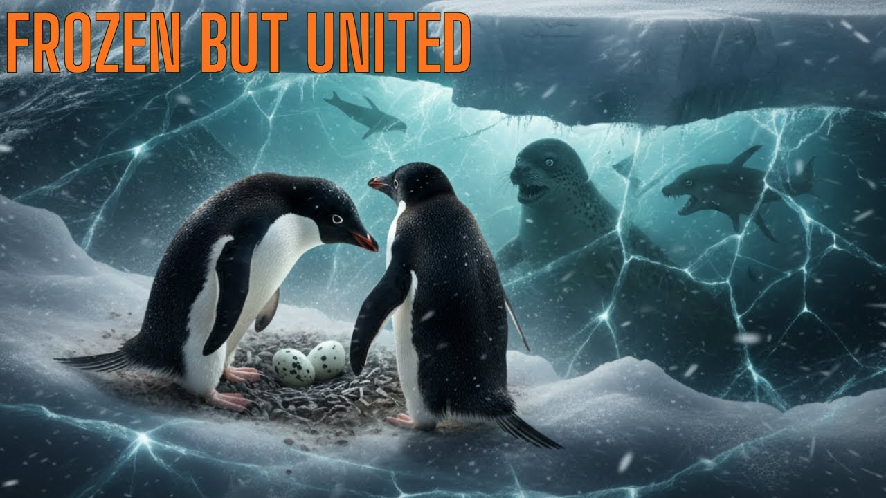 Frozen Bonds: A Penguin Family’s Fight for Survival in Antarctica