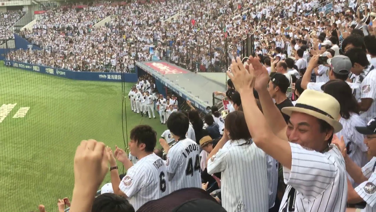 井口資仁引退試合 千葉ロッテ9回裏井口選手ホームラン