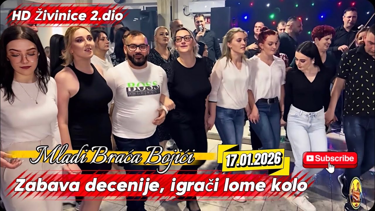 Zabava decenije MLADI BOJIĆI popunili 