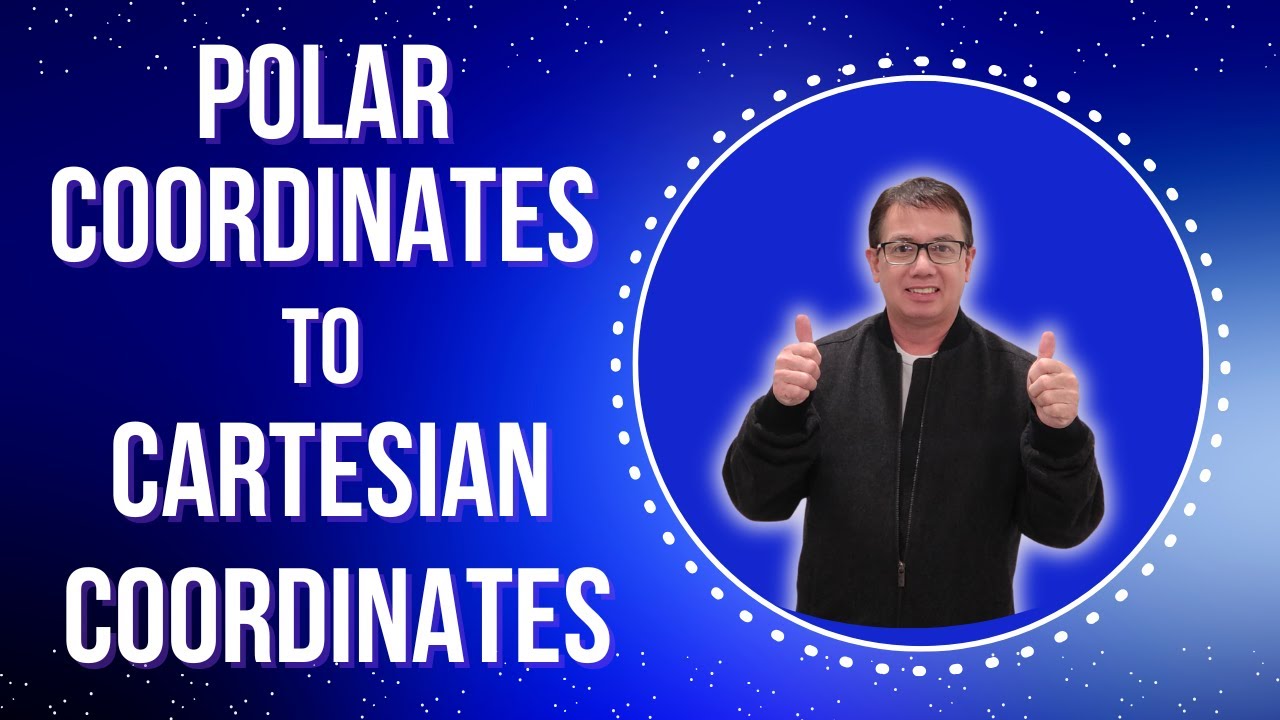 Polar Coordinates to Cartesian or Rectangular Coordinates #tutorial