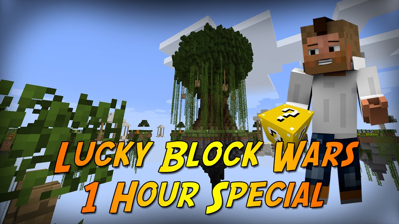 Minecraft Lucky Wars - زي ما وعدتكم ساعة كاملة !!