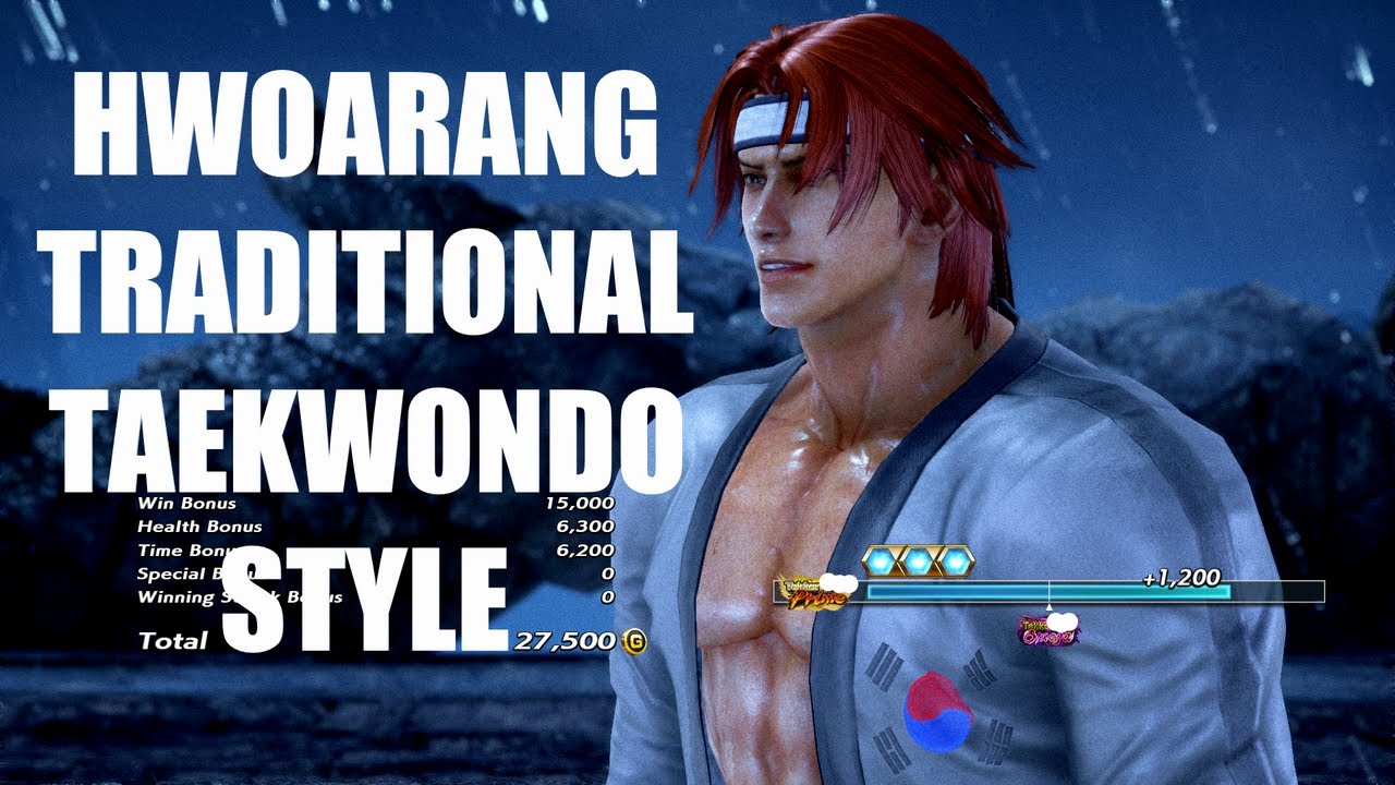 Hwoarang Traditional Taekwondo Style T7 Treasure Battles season 5.02