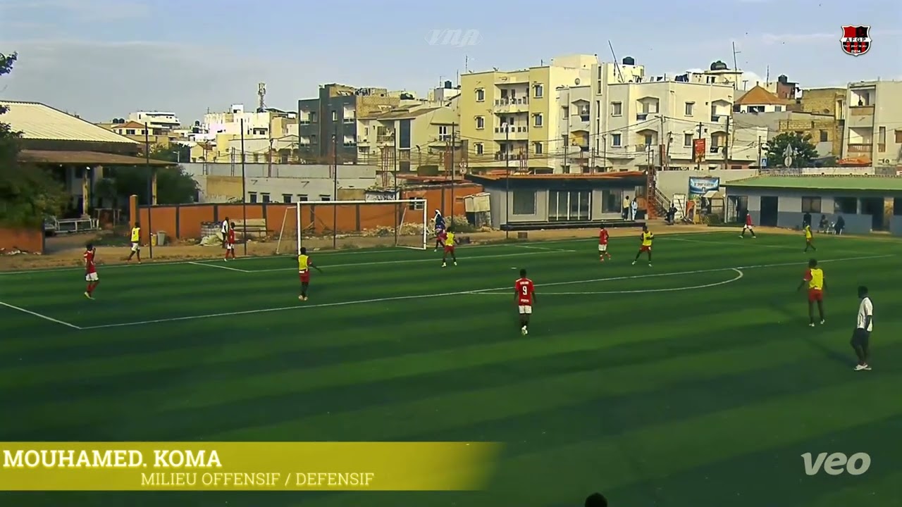 MOUHAMED KOMA MILIEU OFFENSIF DEFENSIF ACADEMIE FOOT GOUNEY POUVOIR