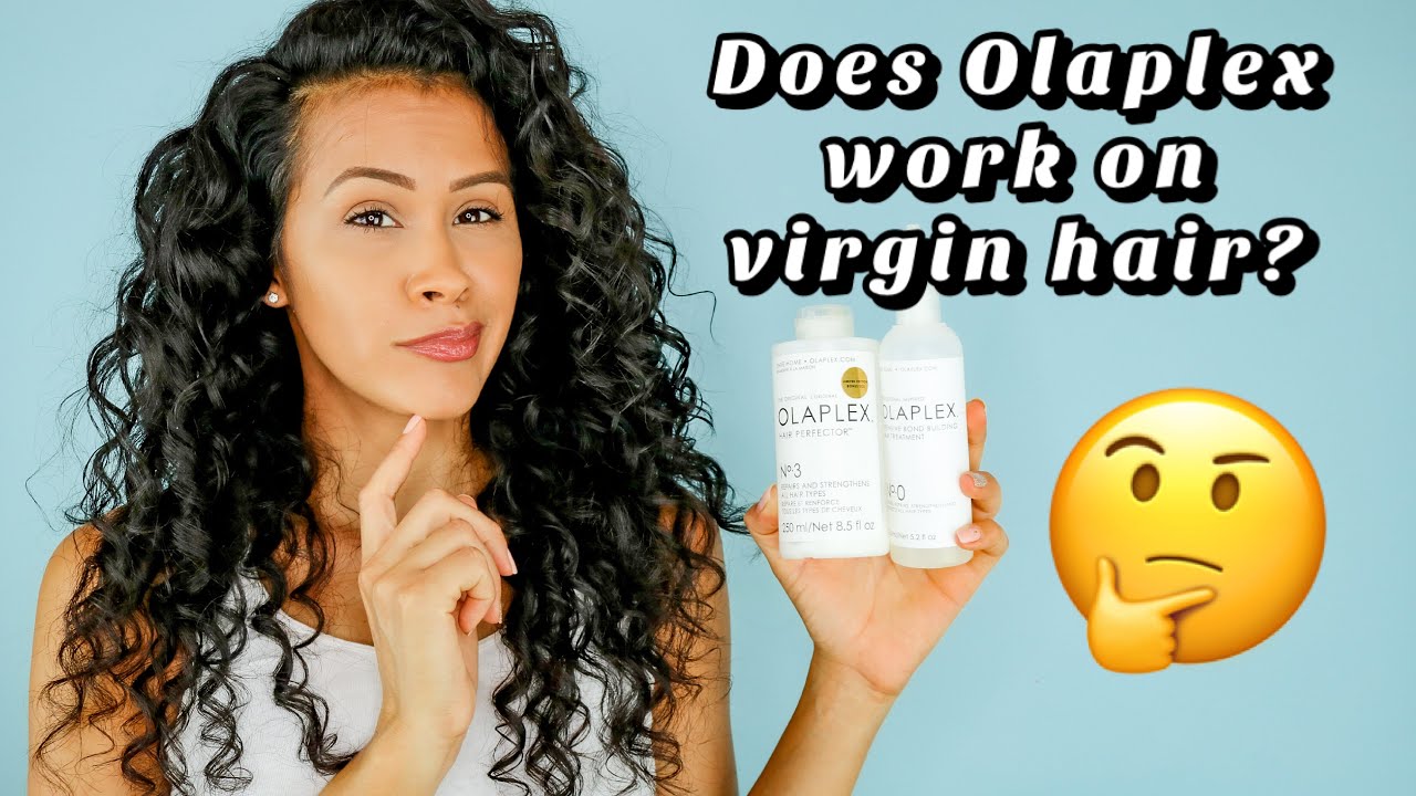 OLAPLEX NO 0| NO 3| REVIEW ON VIRGIN HAIR